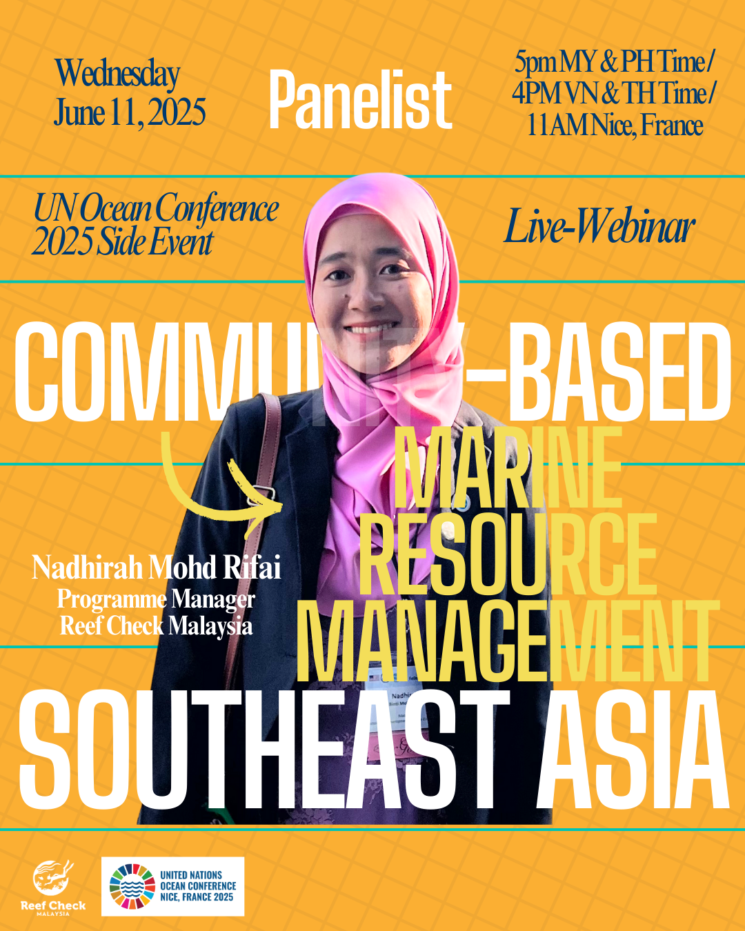 1. Nadhirah RCM UNOC 2025 Side Event marine conservation