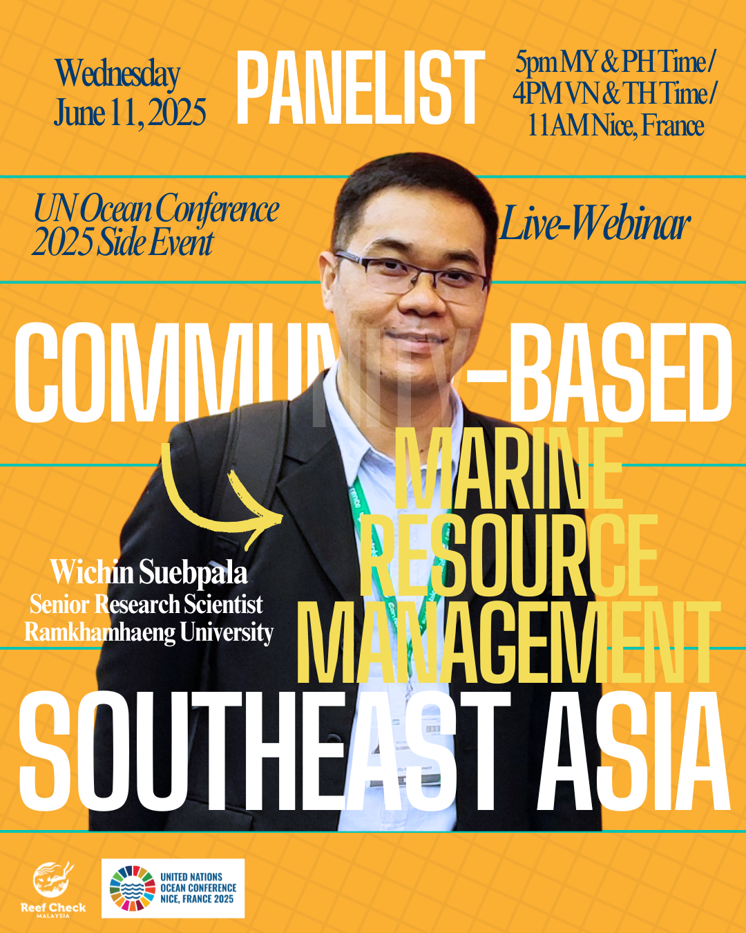 3. Wichin Suebpala RCM UNOC 2025 Side Event marine conservation