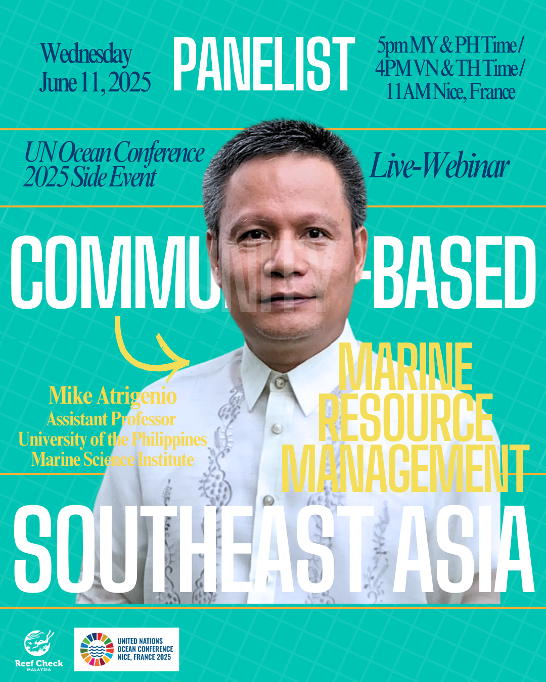 4. Mike Atrigenio RCM UNOC 2025 Side Event marine conservation
