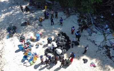 Nearly 600kg of Marine Debris Removed from Seri Buat Island in Multi-Agency Cleanup